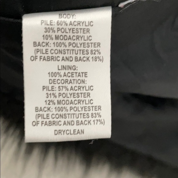 LOFT Black Faux Fur Vest - Picture 4 of 9